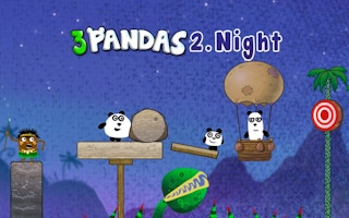 3 Pandas 2. Night game cover