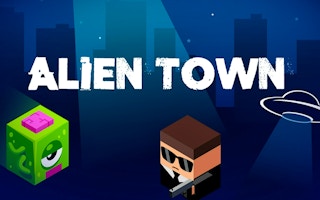 Alien Town game cover