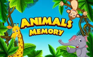 Animals Memory game cover