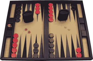 Backgammon Online game cover