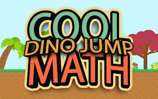 Cool Dino Jump Math game cover