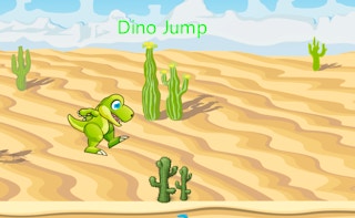 Dino Jump game cover