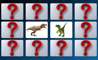 Dinosaur Memory game cover