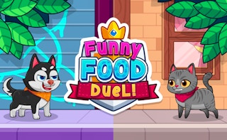 Funny Food Duel game cover