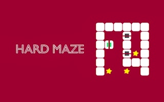 Hard Maze game cover