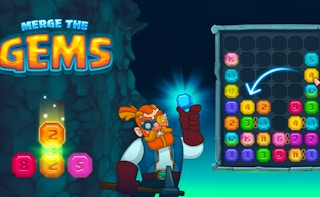 Merge The Gems game cover