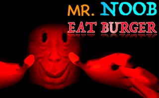 Mr. Noob Eat Burger game cover