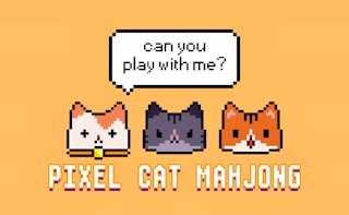 Pixel Cat Mahjong game cover