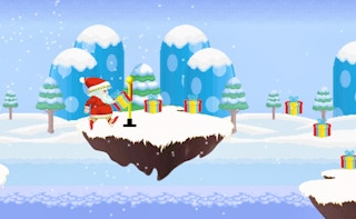 Santa Christmas Run game cover