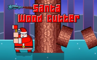 Santa Wood Cutter game cover