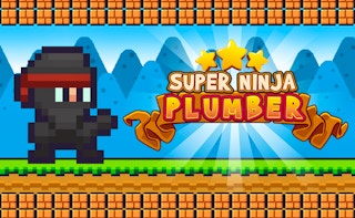 Super Ninja Plumber game cover