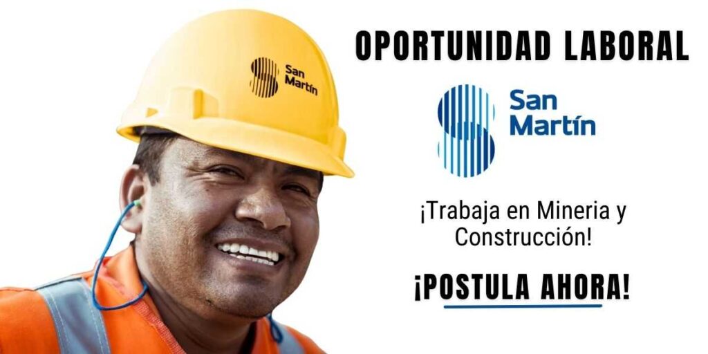 minera san martin trabajo